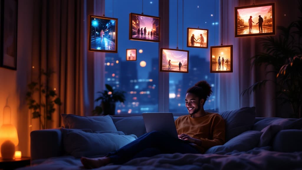 Interactive romance story world